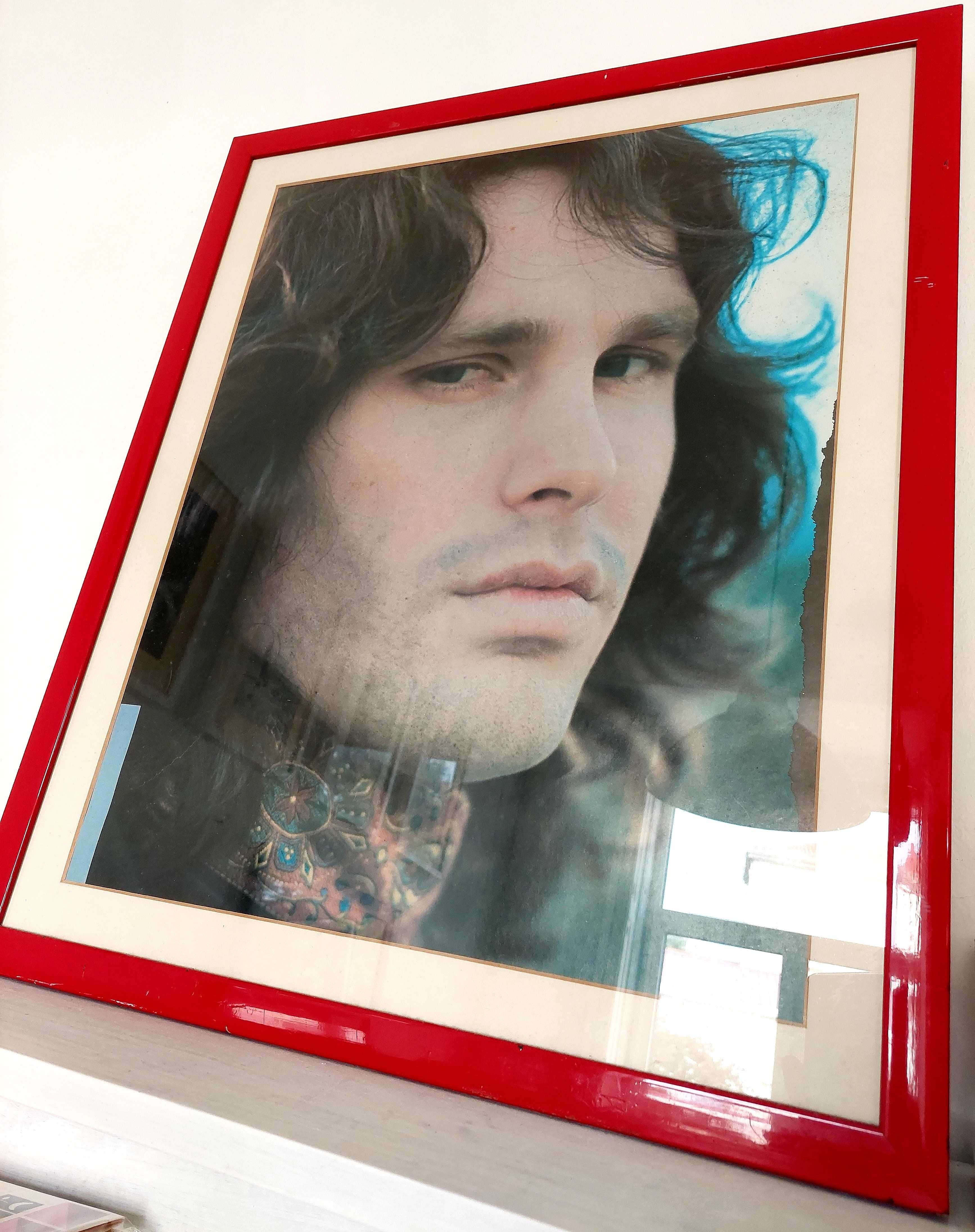 Na Estefânia Quadro Jim Morrison