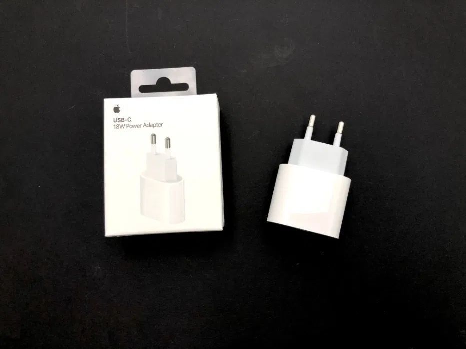 Адаптер 18W USB‑C Оригінал iPhone Швидка зарядка Блок оригинал