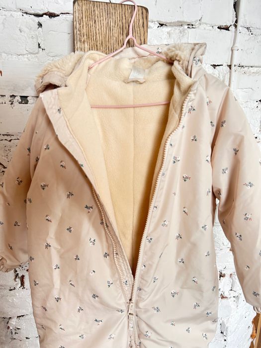 комбінезон зимовий h&m дівчинка 104
