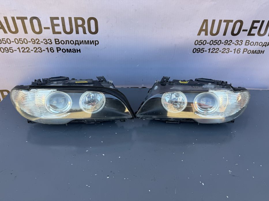 Фари BMW E46 coupe фара БМВ Е46 купе рестайлінг