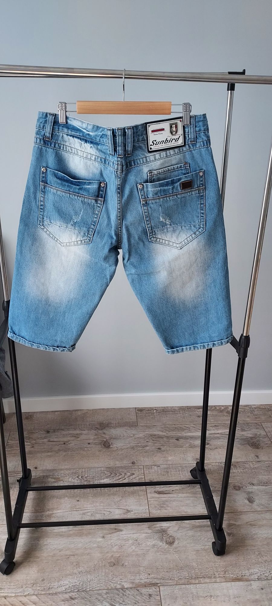 Spodenki jeansowe męskie rozmiar 35