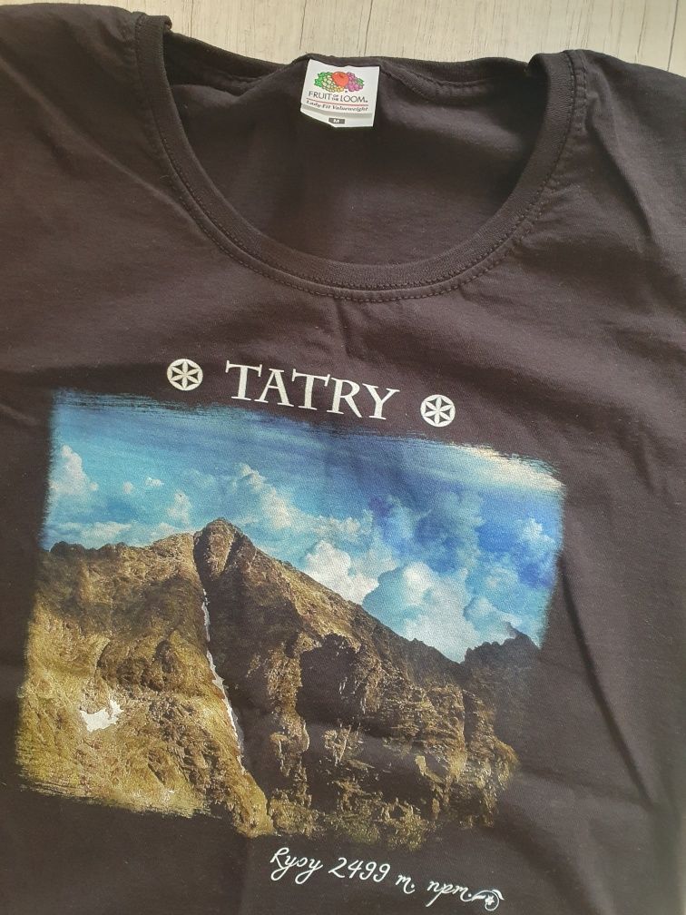 Tshirt z motywem Tatr /Rysy/ rozm. M
