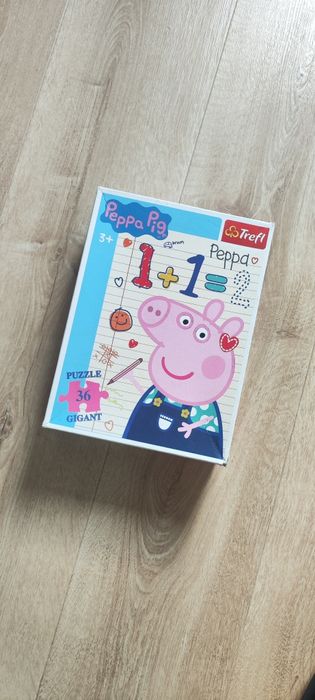 Puzzle Giga 36 elementów Trefl świnka Peppa pig ogromne gigant