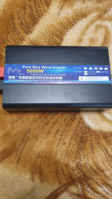 Інвертор  48 вольт 5000 вт чистий синус китайський