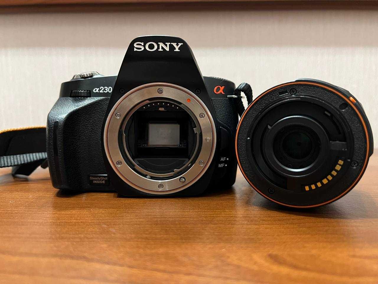 Фотоапарат Sony Alpha DSLR-A230 Kit 18-55