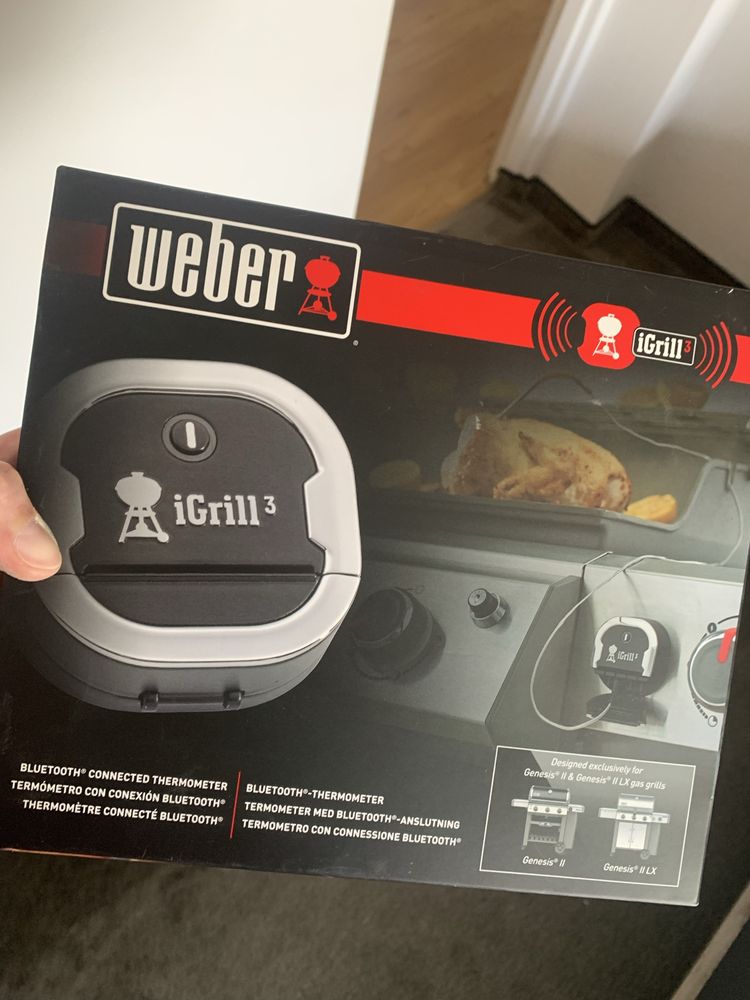 Termometr elektroniczny do grilla iGrill WEBER 3 7205