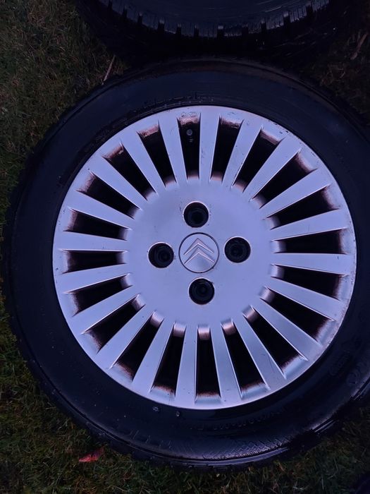 Komplet felg 15' + kolo zapasowe citroen c3/C4/C2/Berlingo