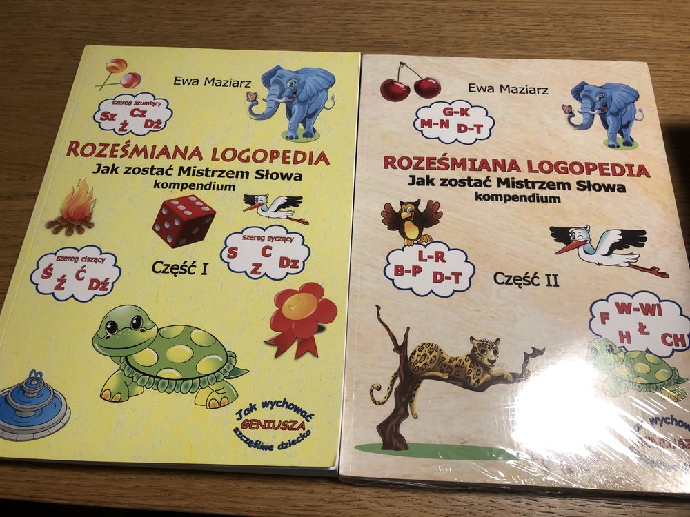 Roześmiana logopedia T. 1 i 2 Ewa Maziarz