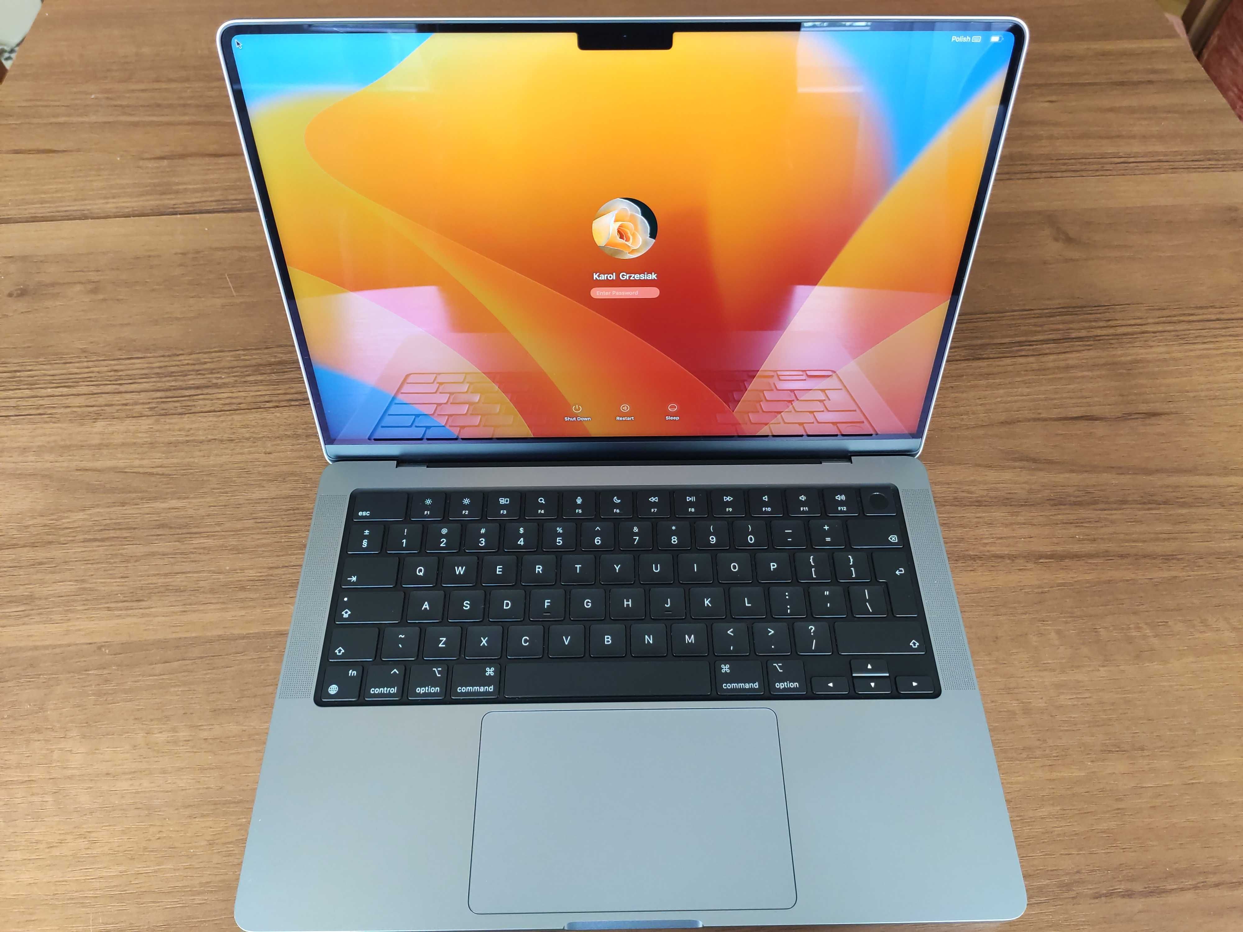 Apple MacBook Pro 14,2"/M1 Max/64GB/1TB/macOS