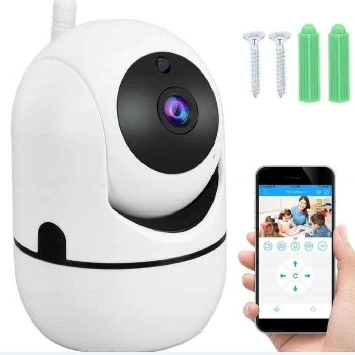 Kamera obrotowa wifi niania elektroniczna