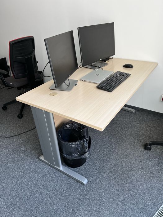 Profesjonalne biurko biurowe - solidne, eleganckie, okazja!