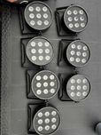 FRACTAL PAR LED 9X10W RGBW efekt lampa flat reflektor