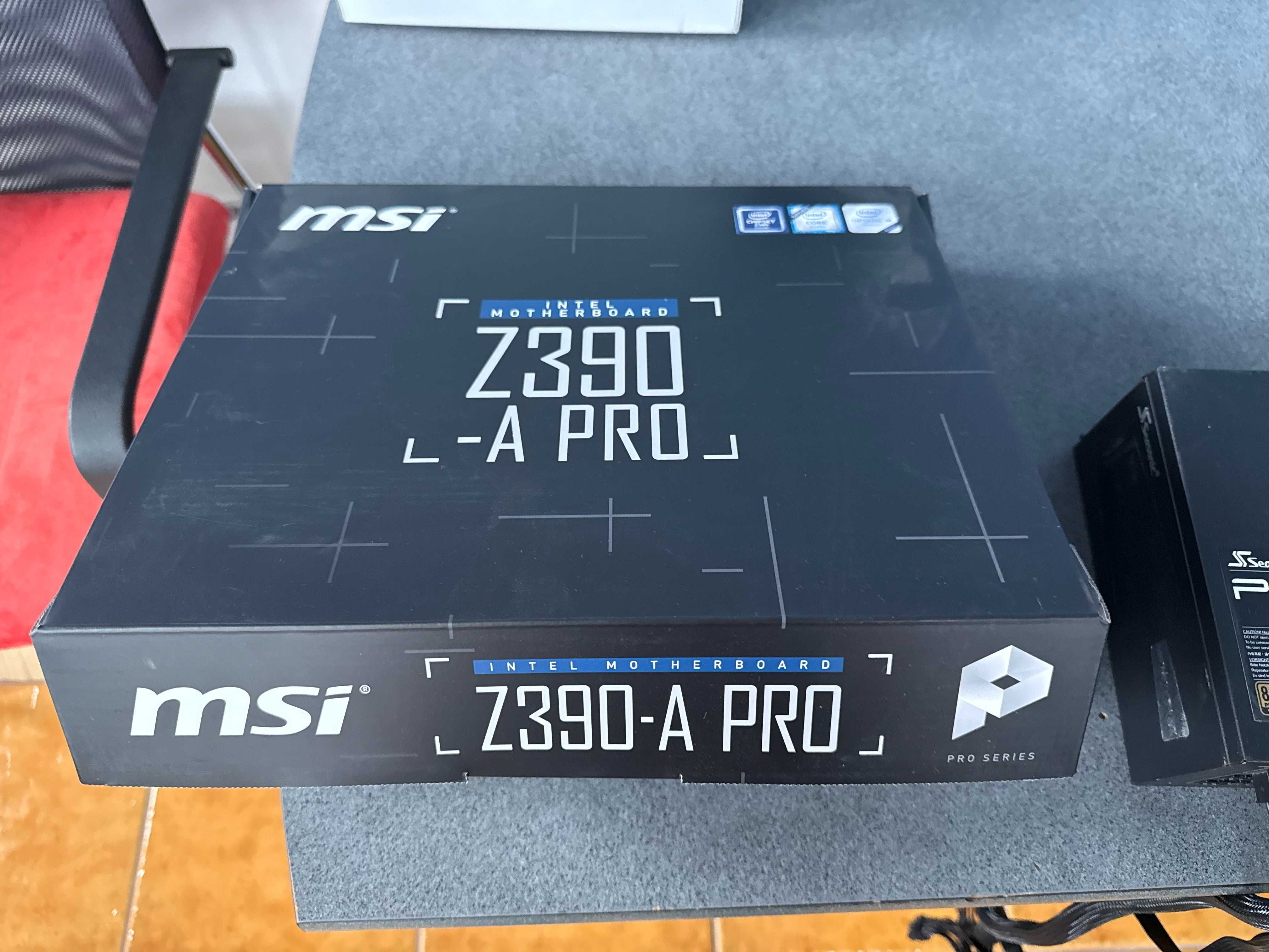 Motherboard CPU Combo. MSI Z390-A Pro & Intel i3-9100