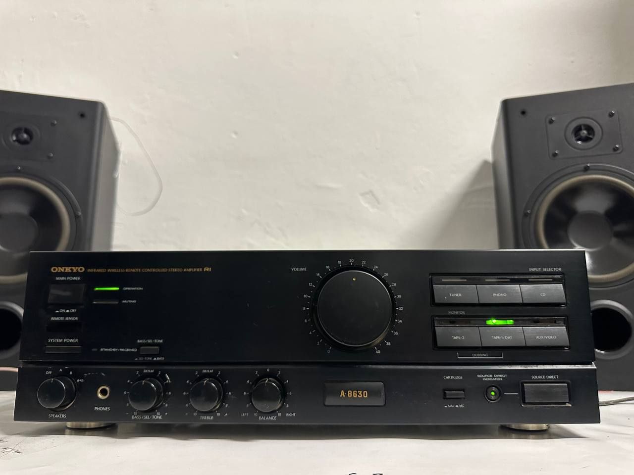 Wzmacniacz stereo Onkyo A-8630, 2*120 Watt,  Japan