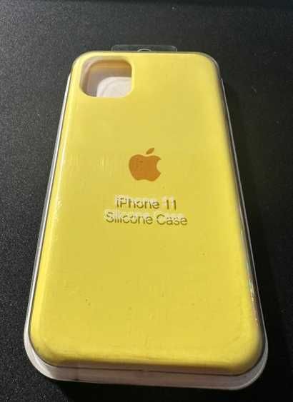 Apple case obudowa do iPhone 11 Nowy żółty