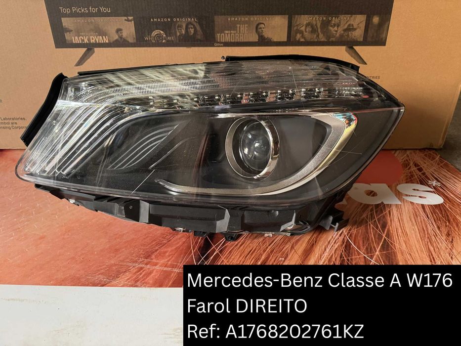Farol LED original Mercedes-Benz Classe A W176 lado direito A176820