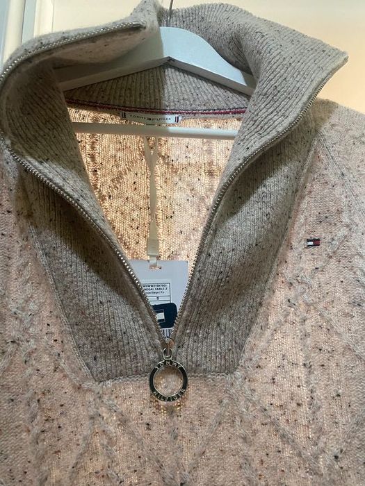 Hilfiger sweter beż M