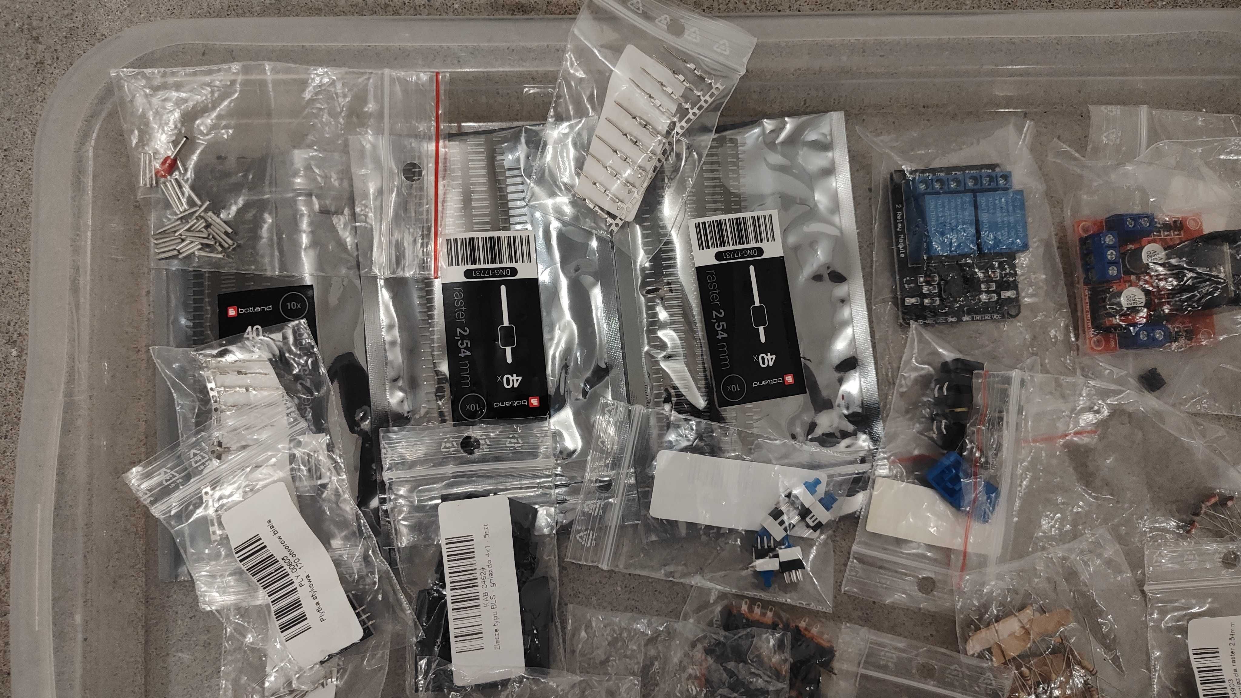Elementy elektroniczne do Arduino