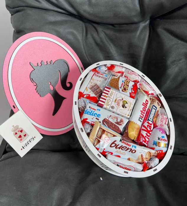 Подарунок для дівчини, Подарунковий набір, Солодкий бокс мамі