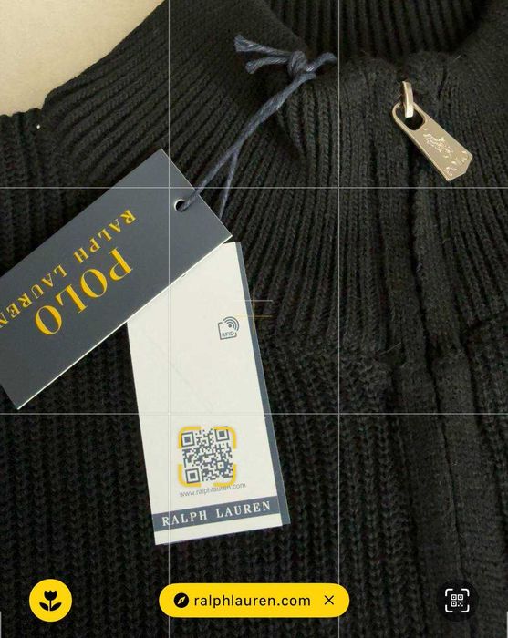 свитр кофта кардиган Вʼязана Polo Ralph Lauren зип zip old money