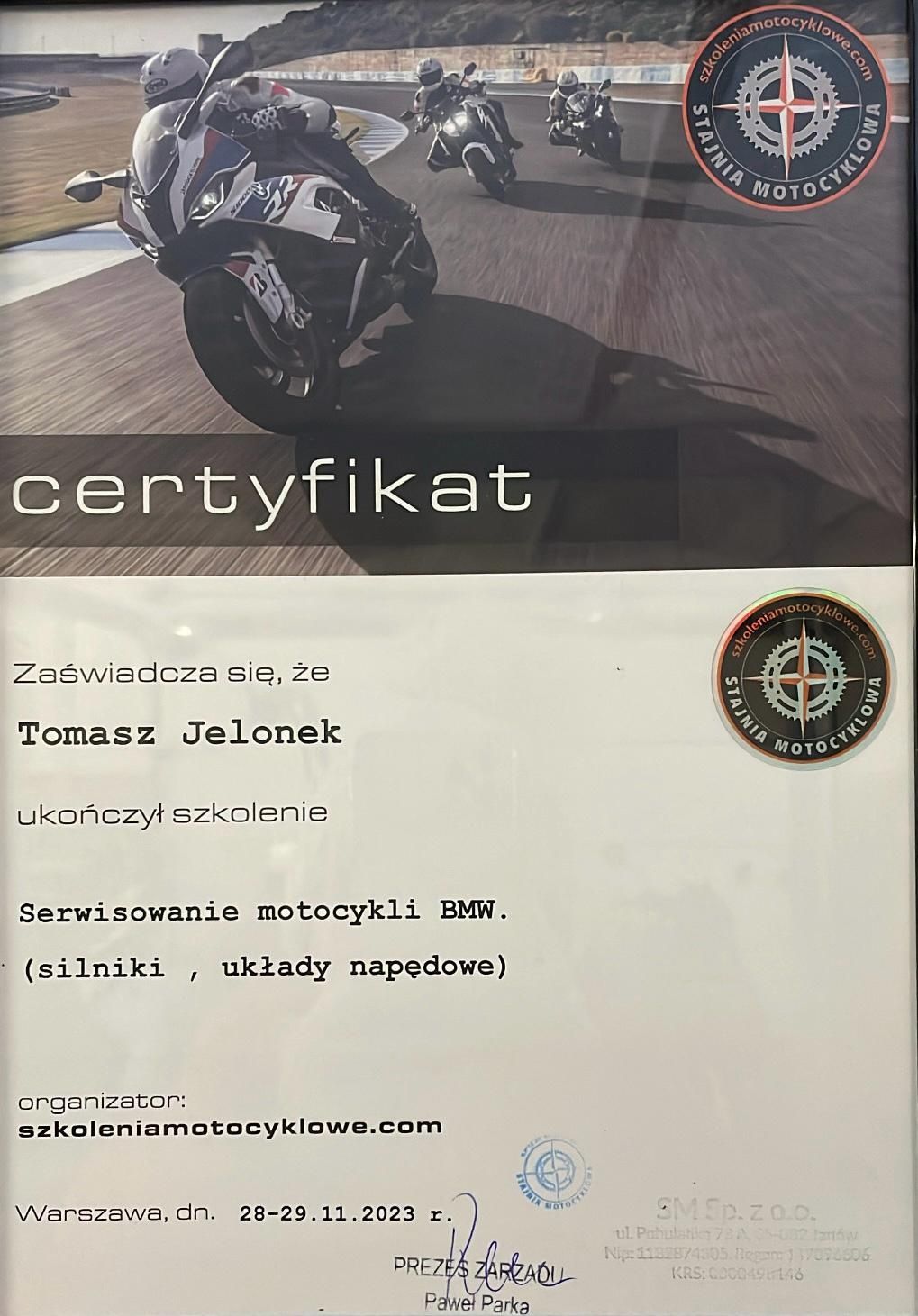 Serwis Motocykli