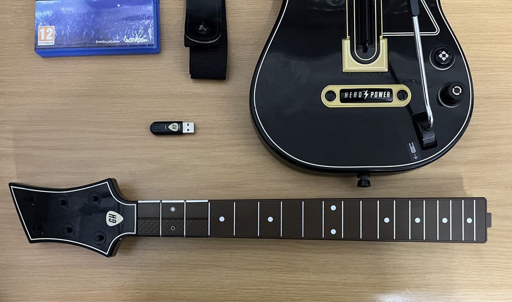 Guitar hero ps4 e jogo