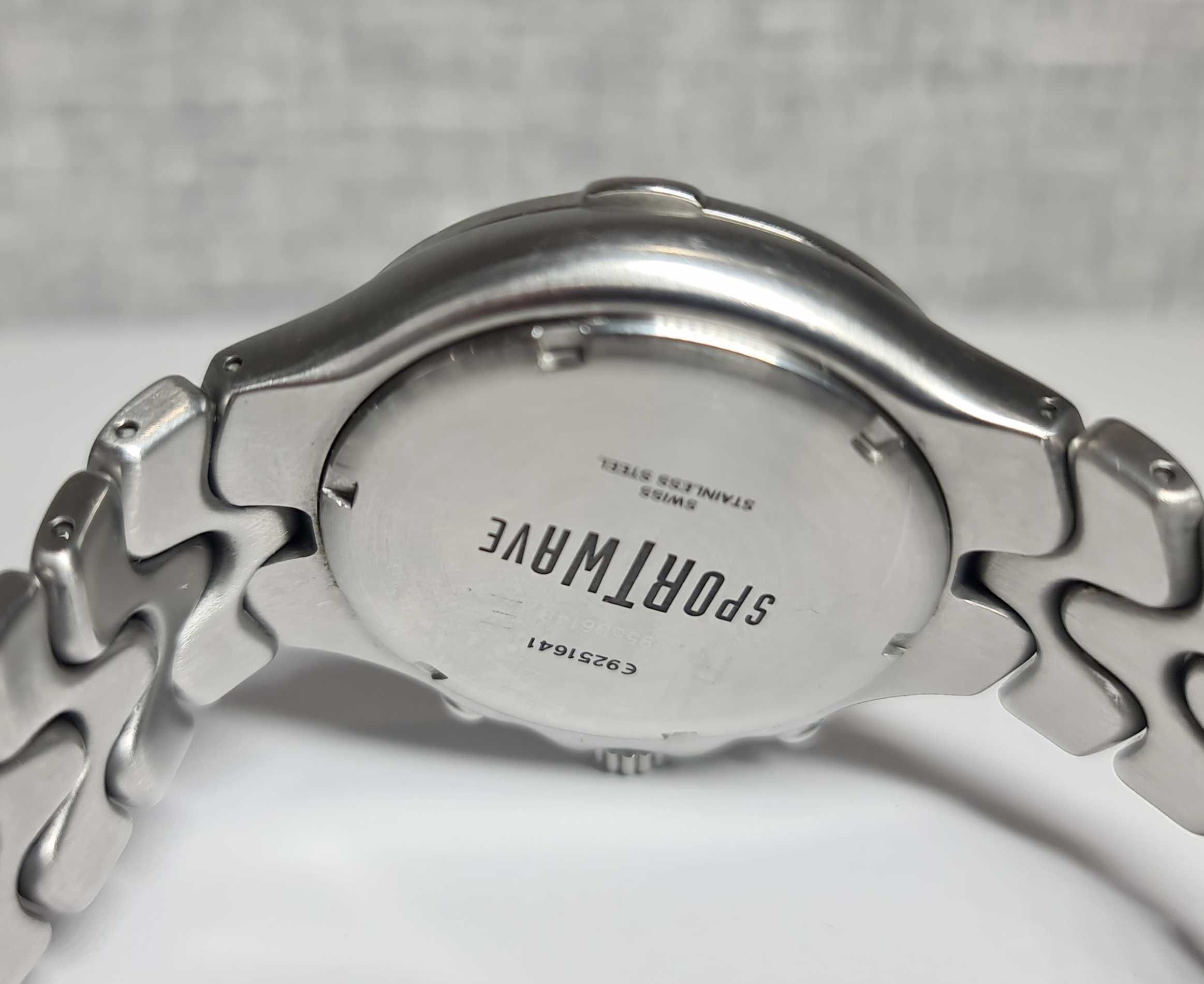 Чоловічий годинник часы Ebel SportWave E9251641 Chronograph 27 jew40mm