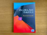 Livro "Vocabulário temático - exercícios lexicais" (NOVO)