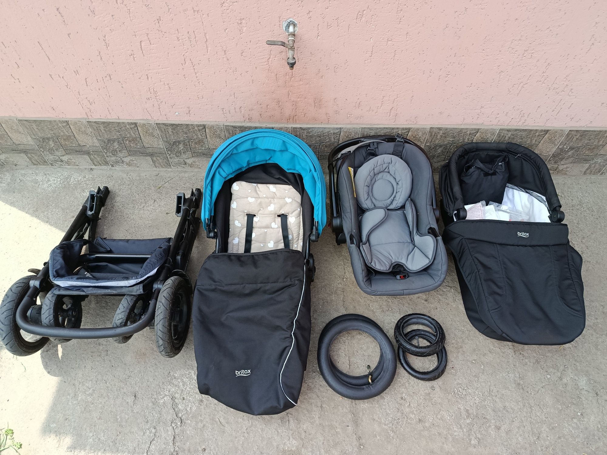 Дитяча коляска Britax smile 3 в 1, автокрісло