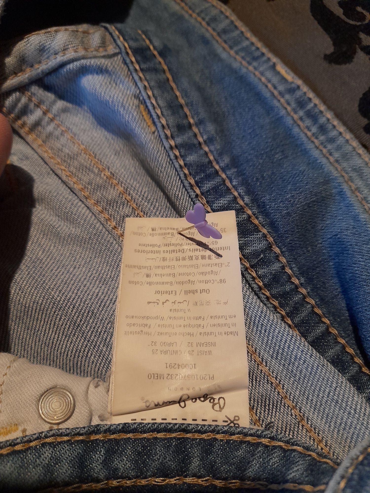 Calça ganga pepe jeans