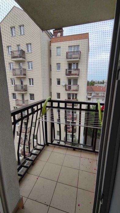 Ochronna Siatka balkonowa, Siatka na balkon dla kota + montaż