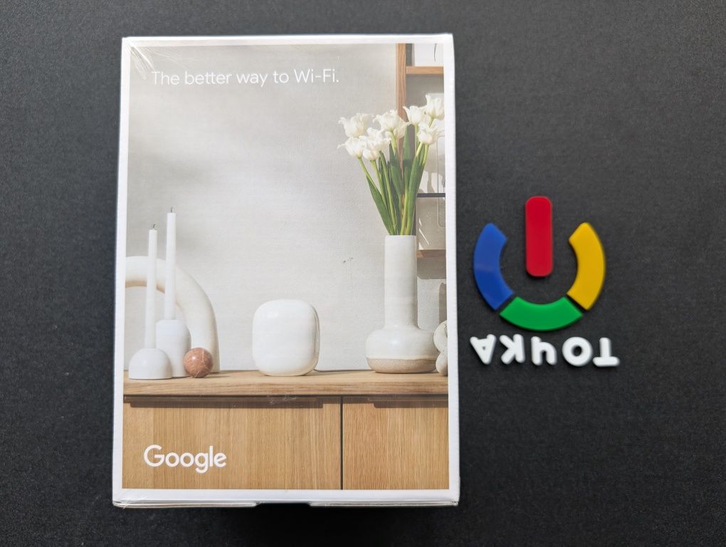 Роутер Google Nest Wifi Pro 6E (магазин, гарантія)