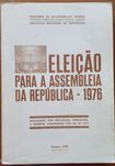 Livro com resultados da eleição para Assembleia da República 1976