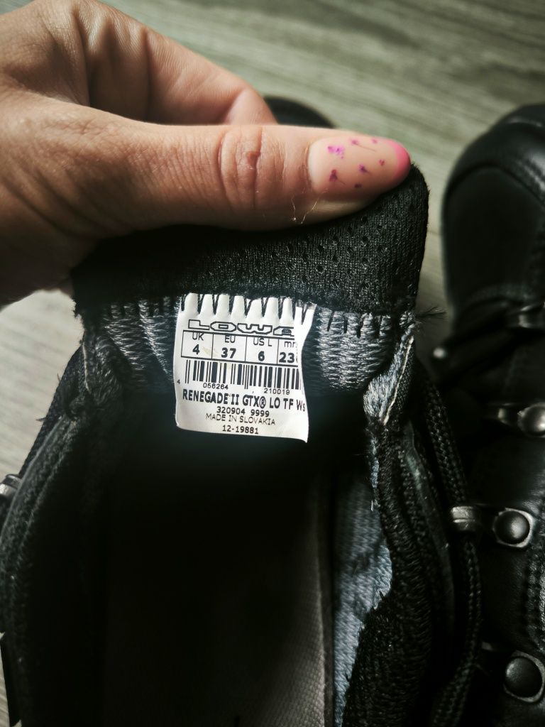 Черевики Lowa RENEGADE II GTX® LO TF (жіночі) Black