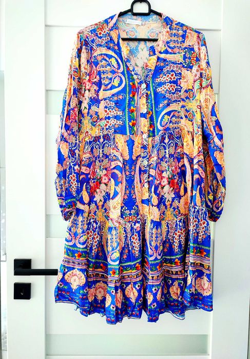 Romantyczna sukienka 100% wiskoza 38/M