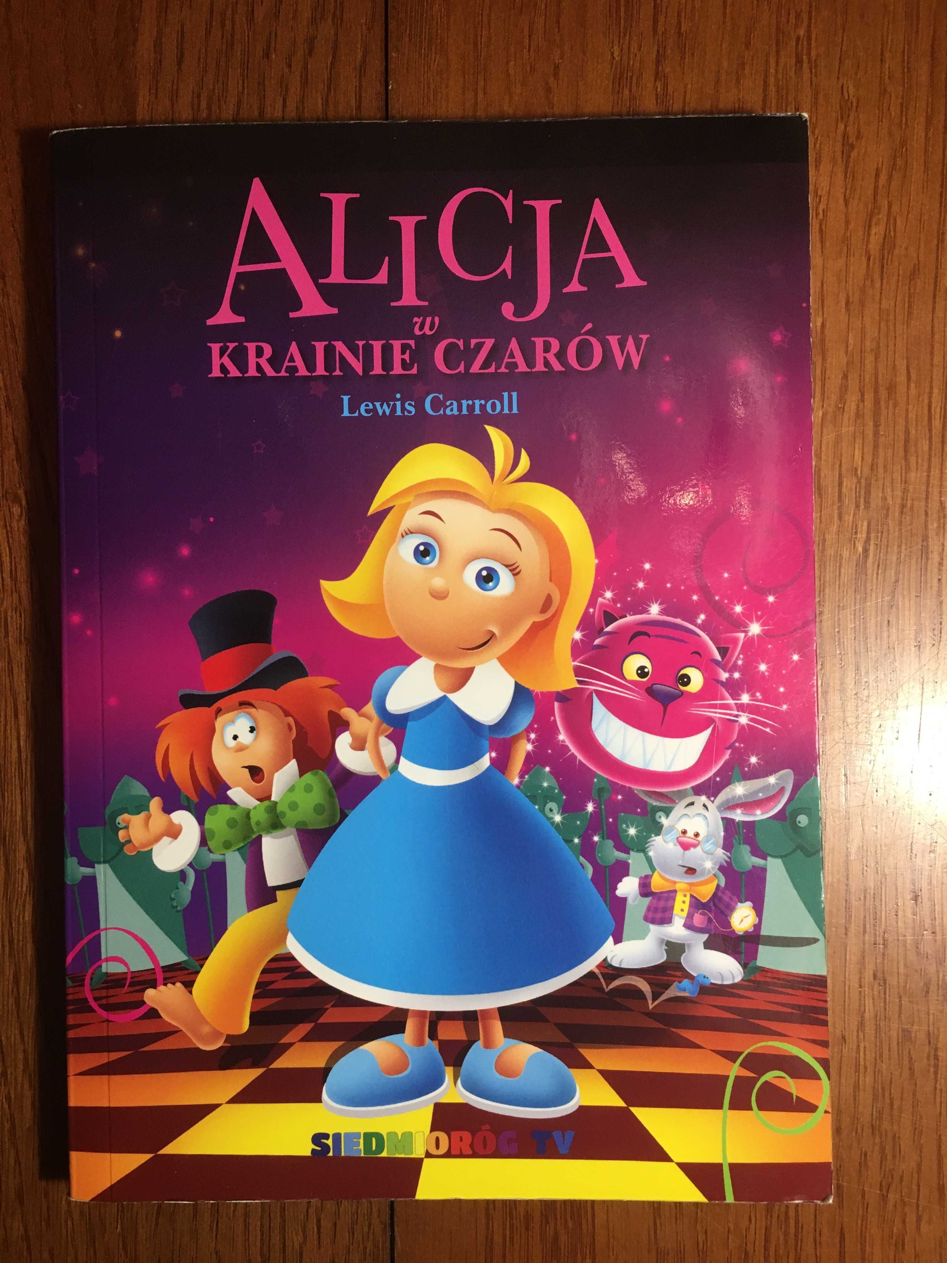 książka "Alicja w krainie czarów" Lewis Carroll