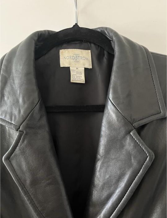 піджак, жакет шкіряний вінтажний