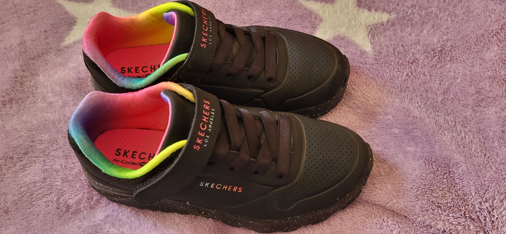 Skechers Uno Lite Rainbow Specks 310457L-BKMT rozmiar 32