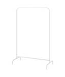 Suporte p/ cabides branco (ikea)