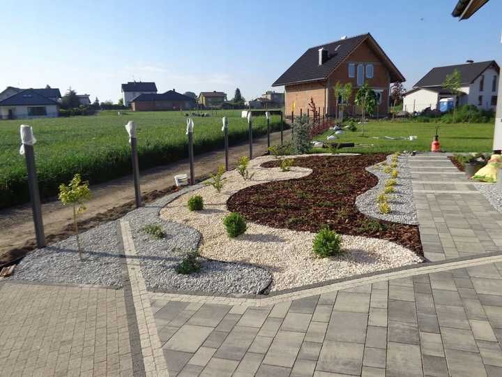 OBRZEŻE TRAWNIKOWE EKO 45mm palisada border 1 szt + kotwy