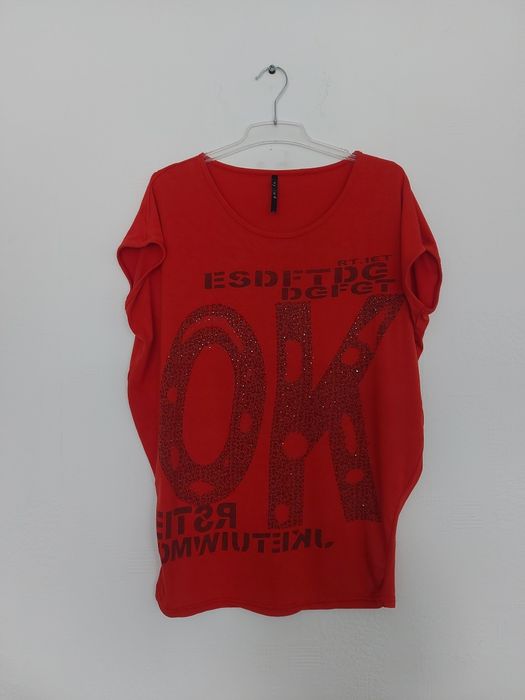 Bluzka damska OK one size plus size 3XL 4XL 5XL 6XL