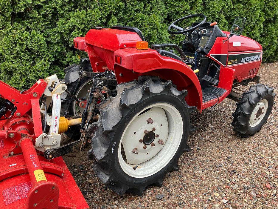 Mini Traktor Mitsubishi MT185 Ciągnik Sadowniczy Komunalny