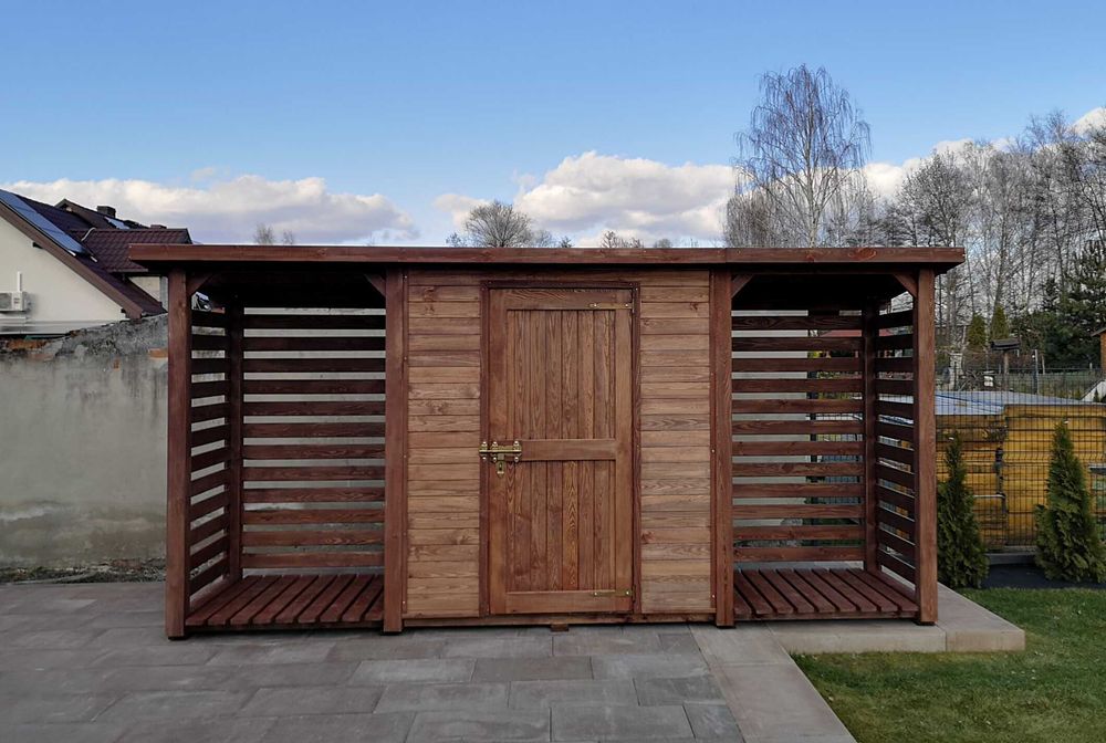 Drewutnia + domek + drewutnia - OKAZJA