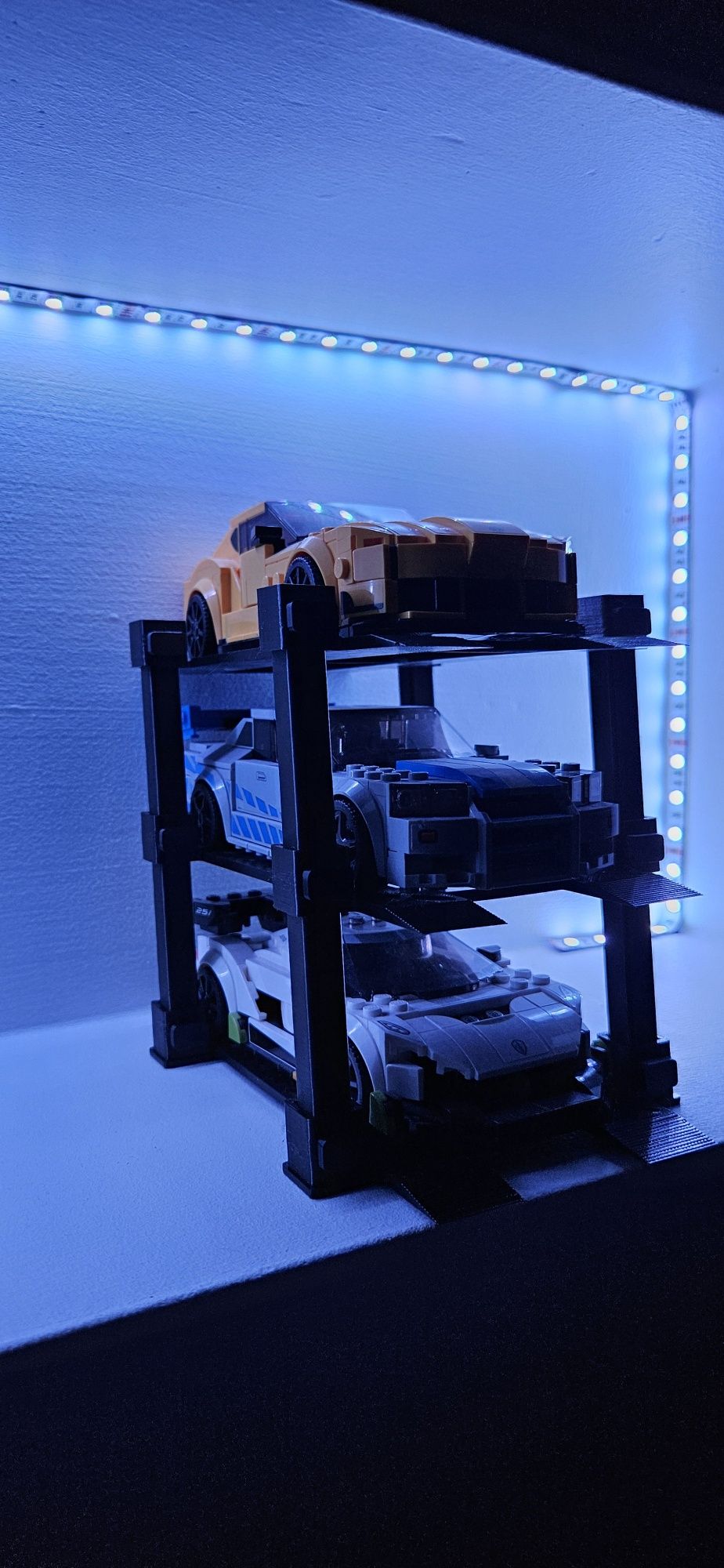 Garaż na samochody LEGO speed champions