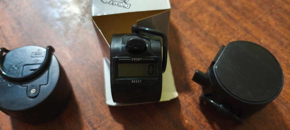 Ручний механічний лічильник,  5-значний клікер на батарейці риби