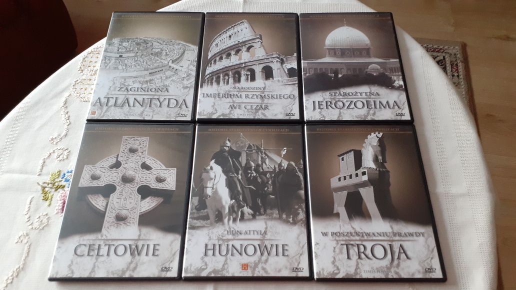 Historia Starożytnych Cywilizacji Kolekcja 20płyt dvd