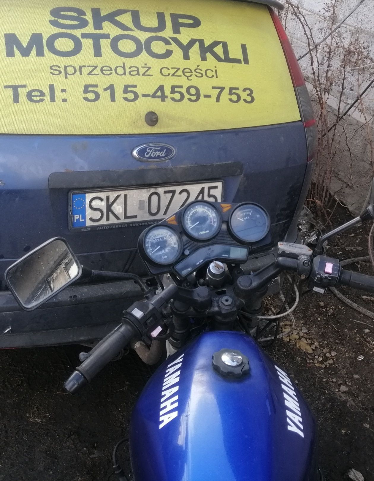 Yamaha xj600 xj 600 51j części silnik moduł lampa zegary kanapa