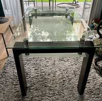 Stół ze szklanym blatem  135x80