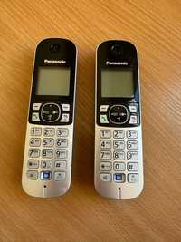 Zestaw dwóch telefonów cyfrowych PANASONIC KX-TG6811PD