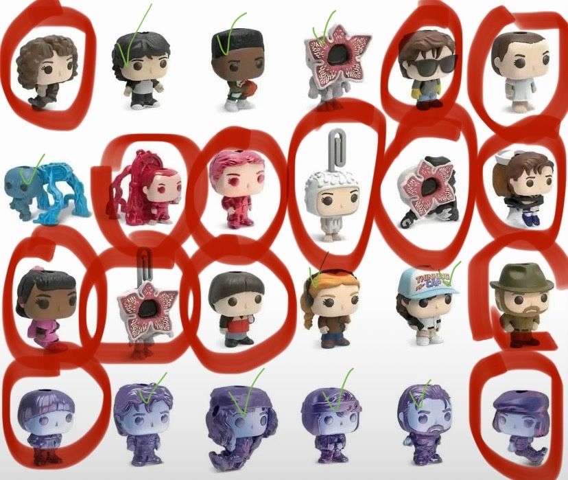 Дивні дива kinder joy stranger things